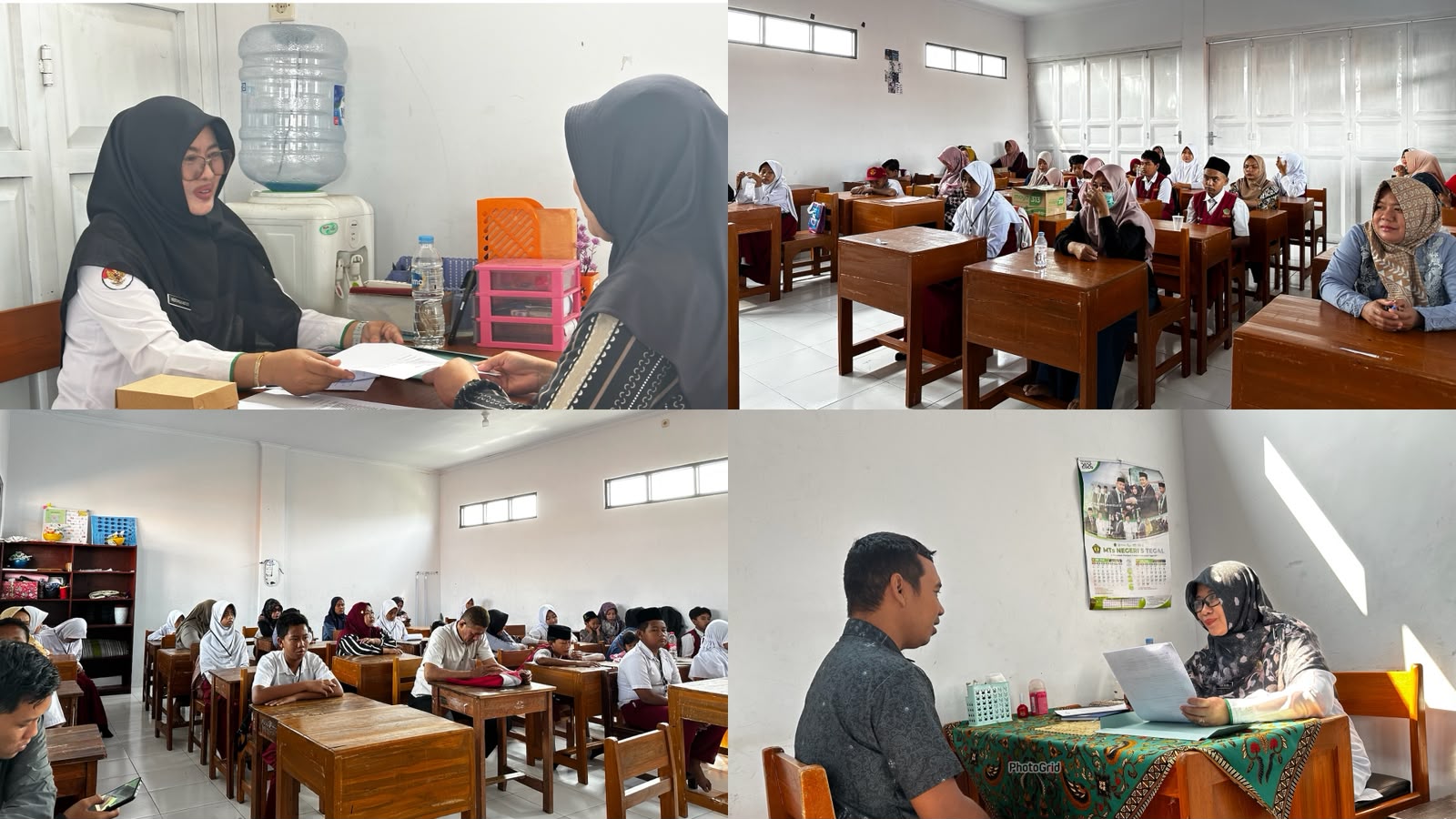 MTsN 5 Tegal Matangkan Seleksi Kelas Unggulan Sains Lewat Wawancara Calon Peserta Didik dan Orang Tua